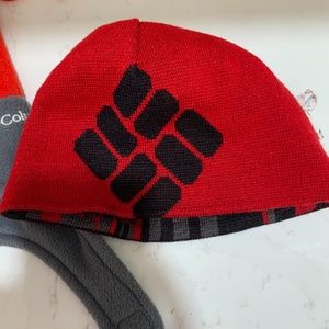 2 Columbia winter hats - toddler